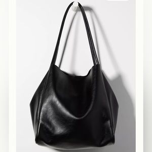New without tags Anthropologie The Hollace Tote in black